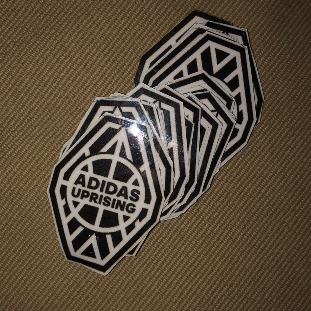 Adidas Uprising stickers
